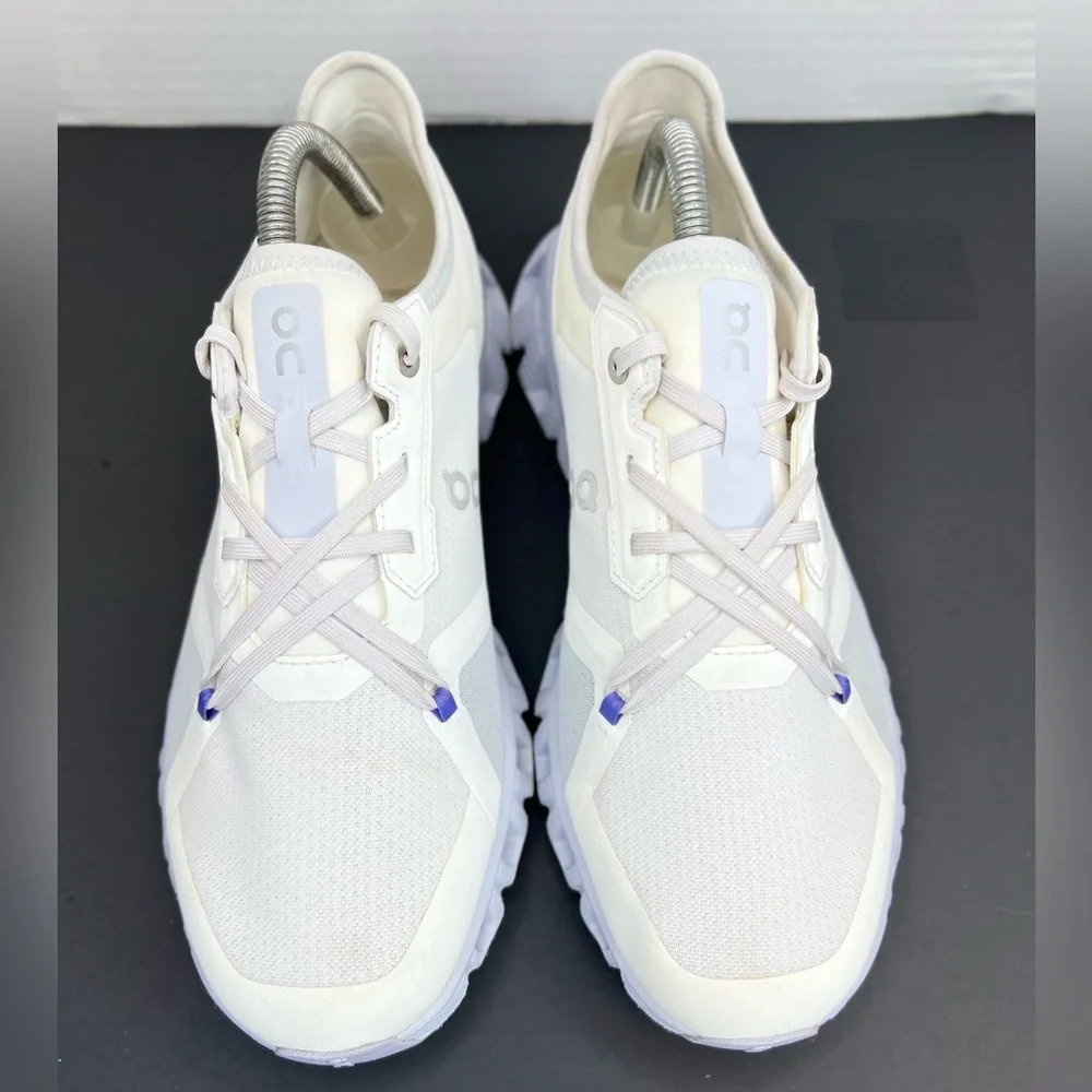 On Cloud X 3AD Womens Sz 9 3WD30301375 Undyed/Nimbus Superb Clean No Box - Picture 4 of 16